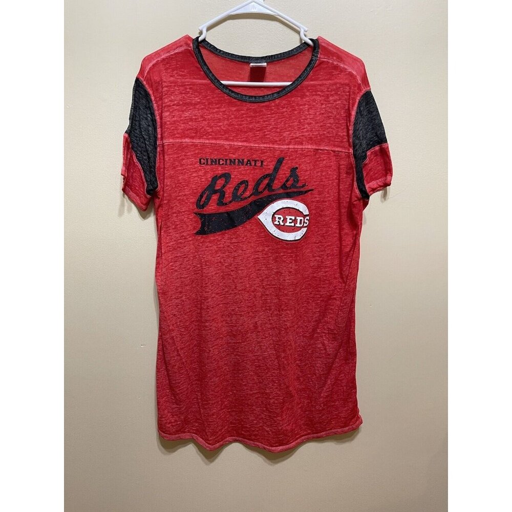 MLB Cincinnati Reds Sleepwear Nightgown Shirt Women’s Large